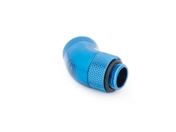 Bitspower G1/4" Royal Blue Dual Rotary 45-Degree IG1/4" Extender