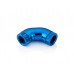 Bitspower Royal Blue Triple Rotary Mini Snake-Style Dual IG1/4
