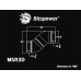 Bitspower Royal Blue Triple Rotary Mini Snake-Style Dual IG1/4