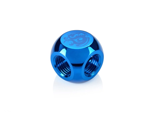 Bitspower Royal Blue T-Block