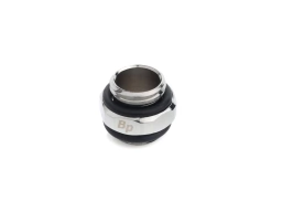 G1/4" Silver Diamond Dual G1/4" Fitting