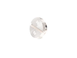 G1/4" True Silver Low-Profile Stop Fitting