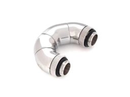 Silver Shining Five Rotary Snake-Style Dual G1/4" Adapter