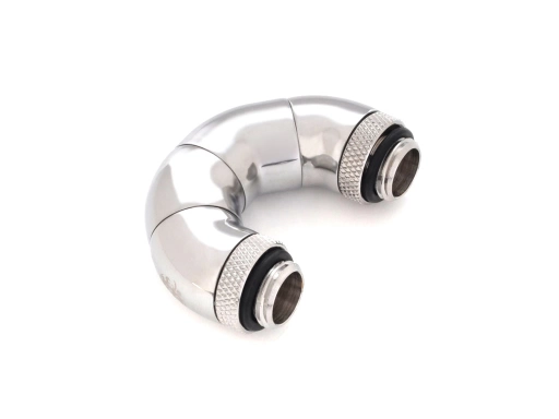 Silver Shining Five Rotary Snake-Style Dual G1/4