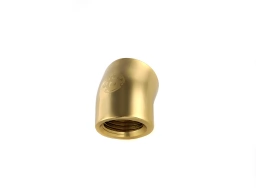Bitspower True Brass 30-Degree With Dual Inner G1/4" Extender