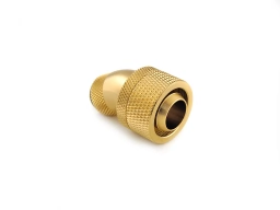 G1/4" True Brass Dual Rotary 30-Degree Compression Fitting CC5 V2 For ID 1/2" OD 3/4" Tube (30X1)