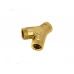 True Brass Y-Block With Triple Rotary IG1/4
