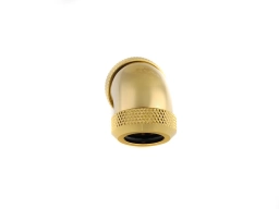 Bitspower True Brass Enhance 45-Degree Dual Multi-Link Adapter For OD 12MM