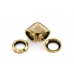 Bitspower True Brass Enhance 90-Degree Dual Multi-Link Adapter For OD 16MM