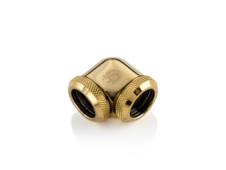 Bitspower True Brass Enhance 90-Degree Dual Multi-Link Adapter For OD 16MM