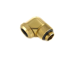 Bitspower True Brass Enhance Rotary G1/4" 90-Degree Multi-Link Adapter For OD 12MM