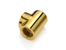 Bitspower True Brass T-Block With Triple IG1/4"