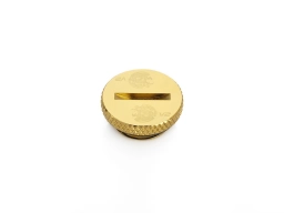 G1/4" True Brass Low-Profile Stop Fitting V2