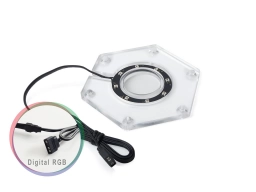 Bitspower Water Tank Hexagon Digital RGB Add-On