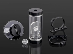 Bitspower Water Tank Z-Multi Compact 100 (Black Acrylic Version)