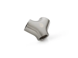 Bitspower Black Sparkle Y-Block With Triple IG1/4