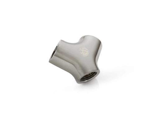 Bitspower Black Sparkle Y-Block With Triple IG1/4