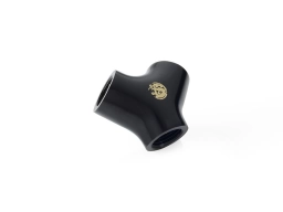 Bitspower Matt Black Y-Block With Triple IG1/4