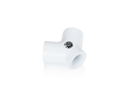 Bitspower Deluxe White Y-Block Ultimate With Triple IG1/4