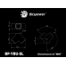 Bitspower Silver Shining Y-Block Ultimate With Triple IG1/4