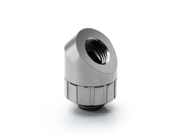 Bitspower Artemis Rotary 45-Degree Extender - Platinum Grey