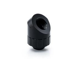 Bitspower Artemis Rotary 45-Degree Extender - Matte Black