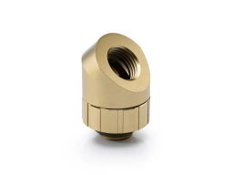 Bitspower Artemis Rotary 45-Degree Extender - Stardust Gold