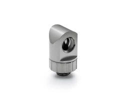 Bitspower Artemis Rotary 90-Degree Extender - Platinum Grey