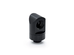 Bitspower Artemis Rotary 90-Degree Extender - Matte Black