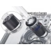 Bitspower Artemis Advanced Multi-Link For OD 14MM - Matte Black