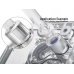 Bitspower Artemis Advanced Multi-Link For OD 14MM - Sandblast Silver