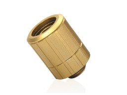 Bitspower Artemis Rotary Compression Fitting CC3 For ID 3/8" OD 5/8" Tube - Stardust Gold