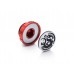 Bitspower Artemis Deep Blood Red Stop Fitting with Magnetic Logo (4 PCS)
