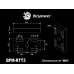 Bitspower Rapid Transit Terminal (84mm, 1 channel)