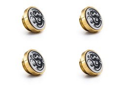 Bitspower Artemis True Brass Stop Fitting with Magnetic Logo (4 PCS)