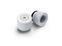 Bitspower water-exhaust fitting  (Deluxe White ) (2 PCS )
