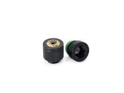 Bitspower water-exhaust fitting (Glorious Black) (2 PCS )