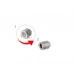 Bitspower water-exhaust fitting (Glorious Silver) (2 PCS )