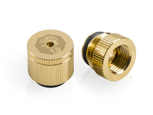 Bitspower water-exhaust fitting  (True Brass) (2 PCS )