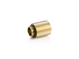 Bitspower G1/4" IG1/4" Extender Fitting - 20MM  (True Brass) (2 PCS )