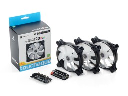 Bitspower NJORD 120 PWM Fan Digital RGB (3pcs) 