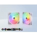 Bitspower Notos 120 Fan Digital RGB White (3PCS)