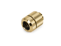 Bitspower G1/4" Female Adjustable Link Pipe 22-31MM (True Brass ) (2 PCS )