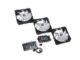 Bitspower NJORD II 120 PWM Fan Digital RGB (3PCS)