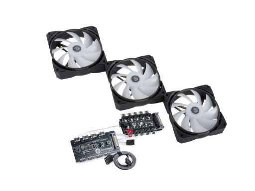 Bitspower NJORD II 120 PWM Fan Digital RGB (3PCS)