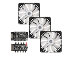 Bitspower NJORD II 140 PWM Fan Digital RGB (3PCS)