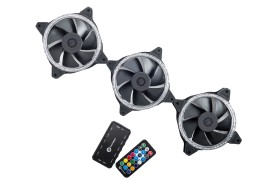 Bitspower Notos Xtal 120 Fan Digital RGB (3PCS)