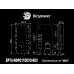 Bitspower Sedna O11D EVO-R for LIAN LI O11 Dynamic EVO Series (Reverse Mode Ver.)

