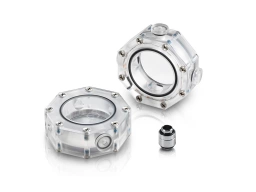 Bitspower Octagonal Shape Digital Lighting Water Tank--2pcs/set