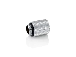 Bitspower G1/4" IG1/4" Extender Fitting - 20MM (Glorious Silver) (2 PCS )